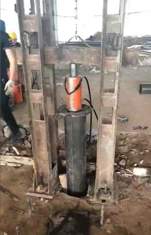唐山滦县钢管桩加固